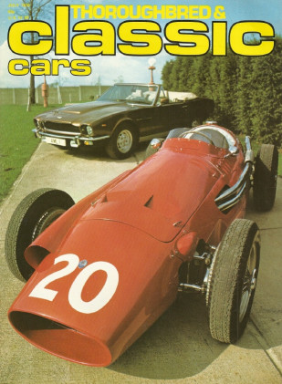 THOROUGHBRED & CLASSIC CARS 1979 JULY - TRS, R MAYS Spcl, VOLANTE, ROVER V8